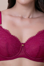 Load image into Gallery viewer, Amante Amore Non-Padded Wired Bra - Anemone 09701