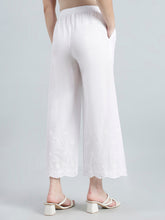 Load image into Gallery viewer, Go Colors White Hakoba Wide Pant