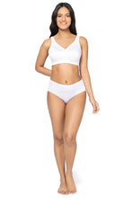 Load image into Gallery viewer, Amante Elegant Support Non-Padded Non-Wired Bra - White 78001