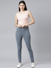 Load image into Gallery viewer, Go Colors Jeans Blue Cotton Polyester Super Stretch Jeggings