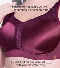 Load image into Gallery viewer, Enamor Full Figure Satin Minimizer Bra - Non-Padded, Non-Wired, High Coverage - F148 (Fig)