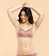 Load image into Gallery viewer, Enamor F144 Luxe Wirefree Balconette Bra - Padded, Medium Coverage