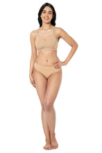 Load image into Gallery viewer, Amante Cotton Chic Support Solid Non Padded Non-Wired Bra - Sandalwood 93101