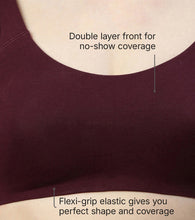 Load image into Gallery viewer, Enamor Low Impact Women's Cotton Everyday Sports Bra - All Day Comfort, Non Padded, Wirefree, High Coverage - SB06 (Grapewine)