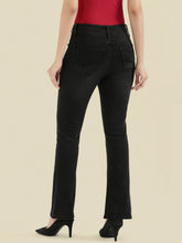 Load image into Gallery viewer, Go Colors Black Denim Boot Cut Jeans
