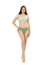 Load image into Gallery viewer, Amante Cotton Casuals Padded Non-Wired Printed T-Shirt Bra - Cotton Ditsy Print 10202