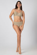 Load image into Gallery viewer, Amante Chic Smooth Non-Padded Non-Wired Minimizer Bra - Sandalwood 09801