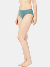 Load image into Gallery viewer, Sonari Full Coverage Mid Rise Hipster Soft Modal Spandex Everyday Lightweight Panty with Non-Concealed Waistband – 3131