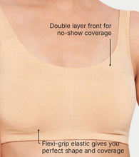Load image into Gallery viewer, Enamor Low Impact Women's Cotton Everyday Sports Bra - All Day Comfort, Non Padded, Wirefree, High Coverage - SB06 (Skin)