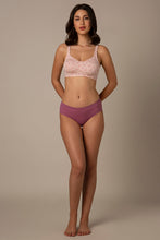 Load image into Gallery viewer, Amante Dreamy comfort Non-Padded Non-Wired Cotton Bra - Pink Floral Print
