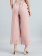Load image into Gallery viewer, Go Colors Baby Pink Cotton Hakoba Palazzo