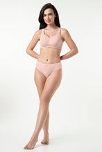 Load image into Gallery viewer, Amante Cotton Super Support Solid Non-Padded Non-Wired Bra - Blush Pink 93401