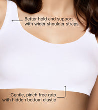 Load image into Gallery viewer, Enamor BambooBliss Pop-on Bra, Non-Padded, Wirefree, High Coverage - IB06 (White)