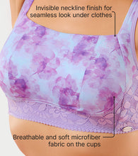 Load image into Gallery viewer, Enamor F151 Wirefree Full Coverage All Day Comfort Bralette - Lilac Mist