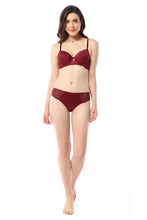 Load image into Gallery viewer, Amante Eternal Bliss Padded Wired Demi Bra - Rio Red 95201
