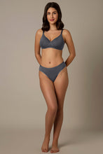Load image into Gallery viewer, Amante All Day Smooth Comfort Padded & Non-wired Bra - Gray Stone 78201