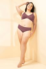 Load image into Gallery viewer, Amante Delight Minimizer Non-Padded Wired Bra - Wild Ginger 104001