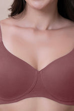 Load image into Gallery viewer, Amante Breathe Bliss Padded Non-Wired T-Shirt Bra - Wild Ginger 04901