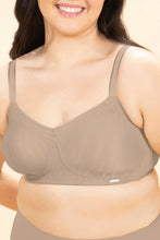 Load image into Gallery viewer, Amante Contoured Comfort Non-Padded Non-Wired Support Bra - Seasame 103801