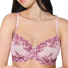 Load image into Gallery viewer, Wacoal Embrace Lace Non Padded Wired 3/4th Cup Bridal Wear Medium coverage Fashion Bra - Pink 65191