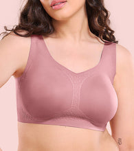 Load image into Gallery viewer, Enamor Innovations Invisi Minimizer, Ultra Smooth, Bonded, Mframe, Women's T-Shirt Bra - Seamless, No-Pinch, No-dig, Padded, Wirefree, Full Coverage- IO03(Available in Plus Sizes) (Nostalgia Rose)