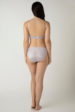 Load image into Gallery viewer, Amante Femme Lace Padded Non-Wired Longline Bra - Thistle 06201