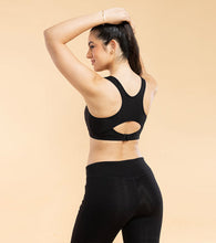 Load image into Gallery viewer, Enamor SB38 Medium Impact Cotton Sports Bra, Padded, Wire-Free, Full Coverage for Comfort