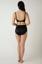 Load image into Gallery viewer, Amante Glam Padded Non-Wired Plunge Bra - Black 05501