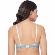 Load image into Gallery viewer, Wacoal Embrace Lace Contour Padded Wired 3/4th Cup Everyday Wear Medium coverage T-Shirt Bra - Light Blue 853191
