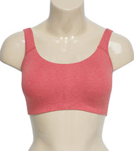 Load image into Gallery viewer, Enamor Low Impact Women's Cotton Everyday Sports Bra - All Day Comfort, Non Padded, Wirefree, High Coverage - SB06 (White/Grey)