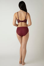 Load image into Gallery viewer, Amante Luxe Support Non-Padded Wired Bra - Windsor Wine 101601