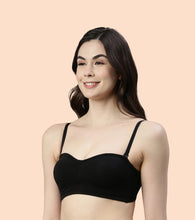 Load image into Gallery viewer, Enamor Strapless and Multiway Styling Women's Everyday Cotton Tube Bra - Perfect Shaping, Non-Padded, Wirefree, High-Coverage - A019