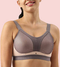 Load image into Gallery viewer, Enamor Innovations Y-panel Bounce Control, Agion Scent Protect ,Women's Sports Bra - High-Impact, Padded, Wirefree, Full Coverage - SB25 (Pearl)