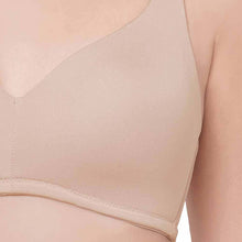Load image into Gallery viewer, Wacoal Basic Mold Padded Non Wired Full Coverage Everyday T-Shirt Bra - Beige WB75250IN