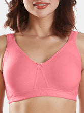 Load image into Gallery viewer, Sonari Non Padded Full Coverage Cotton Polyester Wirefree Everyday Bra with Broad Adjustable Straps – SMT014