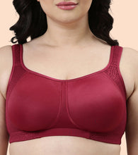 Load image into Gallery viewer, Enamor Side Shaper, Double layer Compression Fabric for Cups Women's Everyday Fashion Full Support Minimizer Bra - Non-Padded, Wirefree, High-Coverage - F048