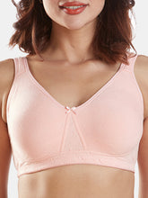 Load image into Gallery viewer, Sonari Non Padded Full Coverage Cotton Polyester Wirefree Everyday Bra with Broad Adjustable Straps – SMT014