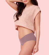 Load image into Gallery viewer, Enamor PH40 Innovations Invisi, All Day Comfort, Mid Waist Hipster Panty for Women - No Visible Panty Lines, Sweat wicking, Free Cut, Full Coverage - Pack of 1 (Nostalgia Rose)