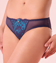 Load image into Gallery viewer, Enamor P193 Glam Wave Low Waist Bikini - Aqua Swill
