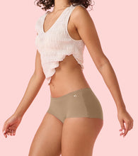 Load image into Gallery viewer, Enamor PS40 Innovations Invisi, All Day Comfort, Mid Waist Boyshorts Panty for Women - No Visible Panty Lines, Breathable, Sweat wicking, Free Cut, Full Coverage - Pack of 1 (Honey Beige)