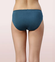 Load image into Gallery viewer, Enamor CH03 Chic Cotton, All Day Comfort, Mid Waist Hipster Panty for Women - Naturally Breathable, Antimicrobial with Stain release, Inner Elastic, Full Coverage - Pack of 3 (Multicolorsolid)