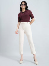 Load image into Gallery viewer, Go Colors Cream Smart Fit Pant