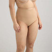 Load image into Gallery viewer, Wacoal Shape Revelation Mid Waist Full Coverage Firm Control Seamless Shaping Brief - Beige 809487