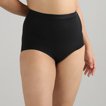 Load image into Gallery viewer, Wacoal Shape Revelation Mid Waist Full Coverage Firm Control Seamless Shaping Brief - Black 809487