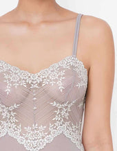 Load image into Gallery viewer, Wacoal Embrace Lace Non Padded Non Wired Bridal Wear Short Lace Babydoll Chemise - Purple 814191