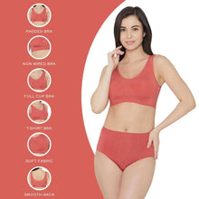 Load image into Gallery viewer, Wacoal B-Smooth Padded Non-wired Full Cup Everyday Wear Full coverage Bralette - Red 835275