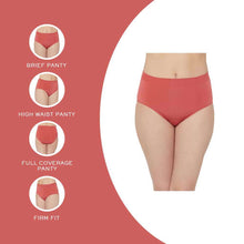 Load image into Gallery viewer, Wacoal B-Smooth High Waist Full Coverage Everyday Wear Brief Panty - Red 838175
