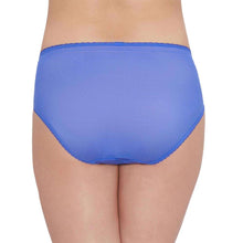 Load image into Gallery viewer, Wacoal Retro Chic High Waist Full Coverage Everyday Wear Lace Panty - Blue 841186