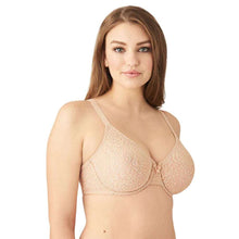 Load image into Gallery viewer, Wacoal Halo Lace Non-Padded Wired Full Cup Lace Everyday Comfort Bra - Beige 851205