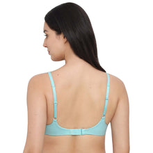 Load image into Gallery viewer, Wacoal How Perfect Padded Non-wired 3/4th Cup Medium Coverage Seamless T-Shirt Bra - Aqua 852189
